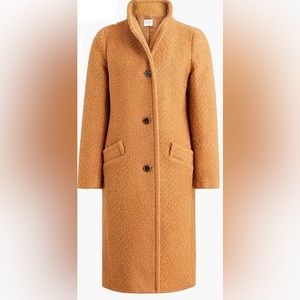NWT JCrew Factory Wool Blend Coat